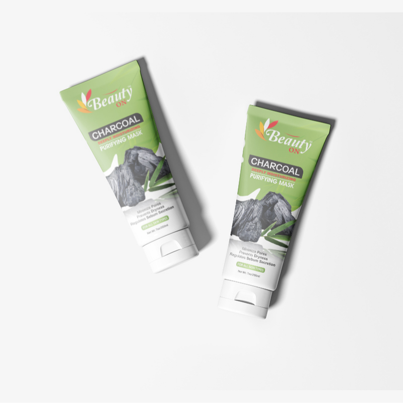 Beauty ON Charcoal Peel-Off Mask deeply cleanses pores and removes blackheads