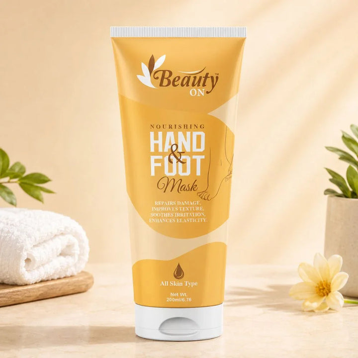 Nourishing Hand & Foot Mask for all skin types, sulfate-free, paraben-free, cruelty-free