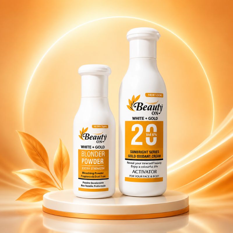 White + Gold Skin Polish Set | Beauty ON