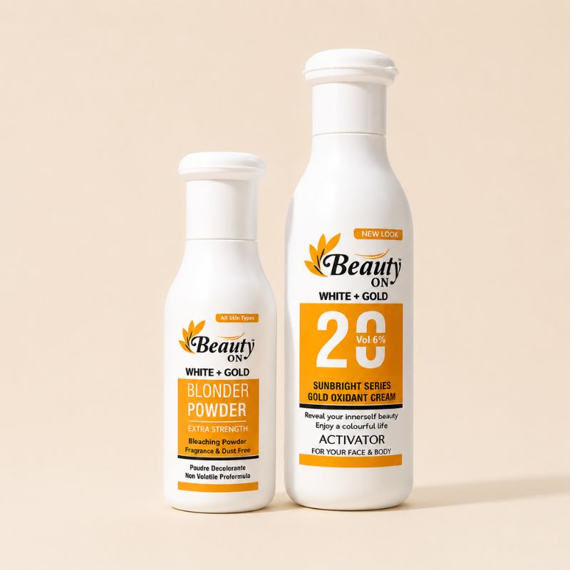 White + Gold Skin Polish Set | Beauty ON
