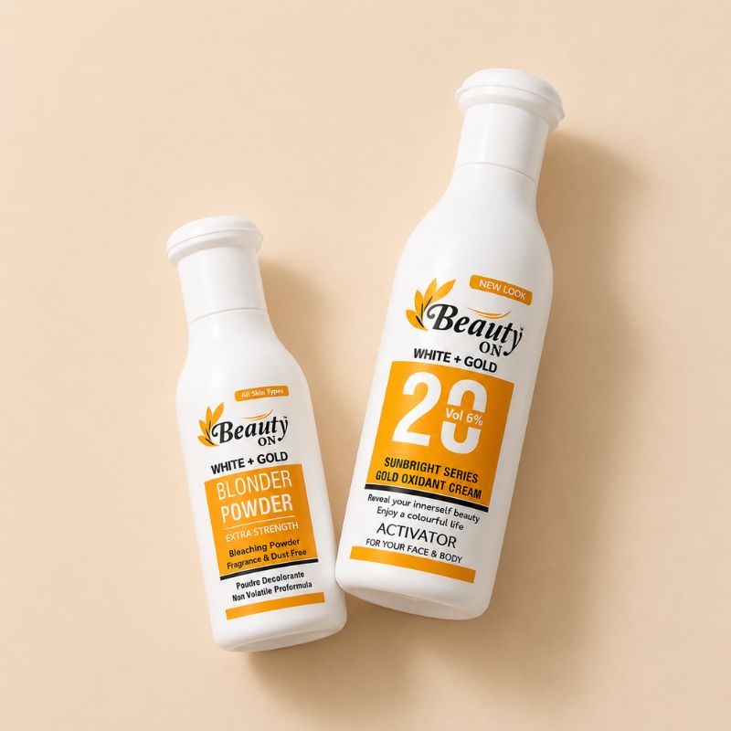 White + Gold Skin Polish Set | Beauty ON