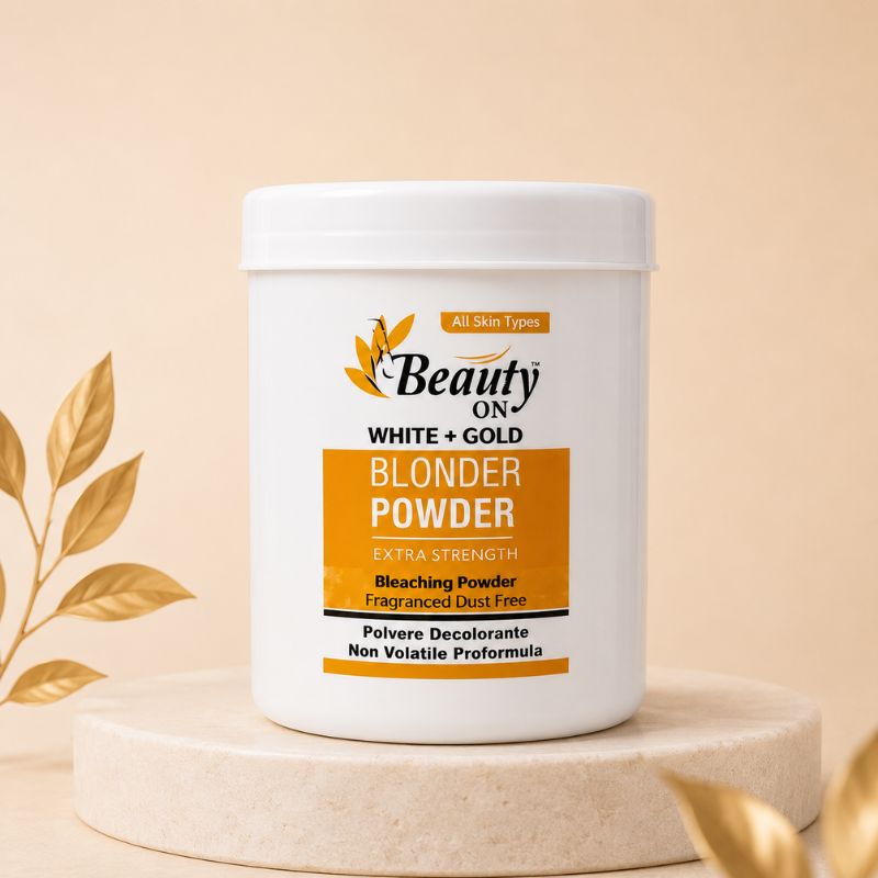 White + Gold Skin Polish Set ( Saloon Packing ) | Beauty ON