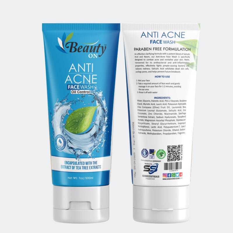 Anti Acne Face Wash | Beauty ON - Beauty On