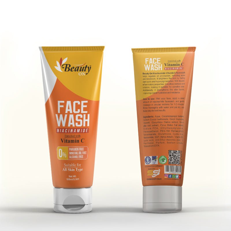 Niacinamide Vitamin C Face Wash | Beauty ON - Beauty On