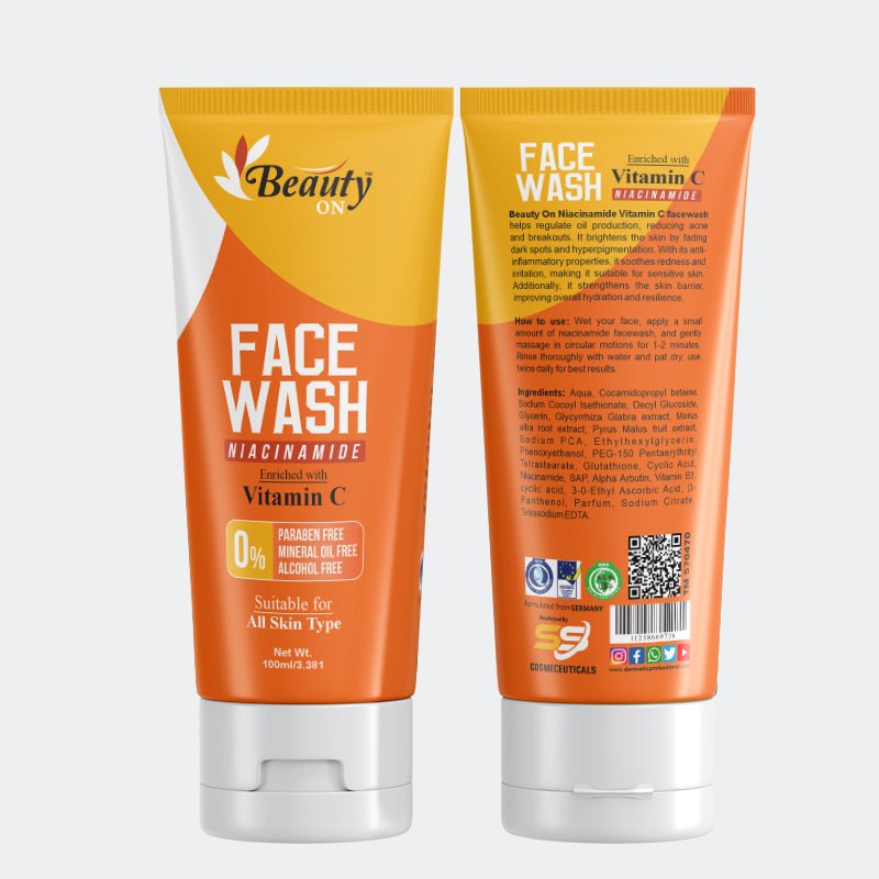 Niacinamide Vitamin C Face Wash | Beauty ON - Beauty On