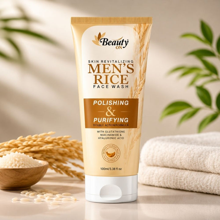 Rice Men Face Wash | Beauty ON - Beauty On