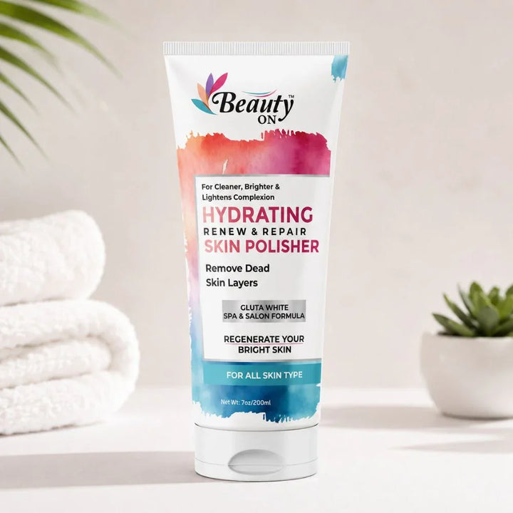Hydrating Renew & Repair Skin Polisher for brighter, lighter complexion, sulfate-free, all skin types