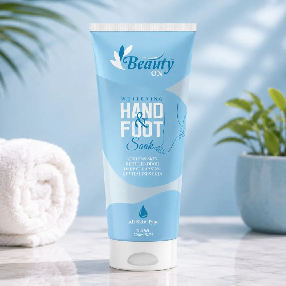 Whitening Hand & Foot Soak for soft, odor-free skin, suitable for all skin types